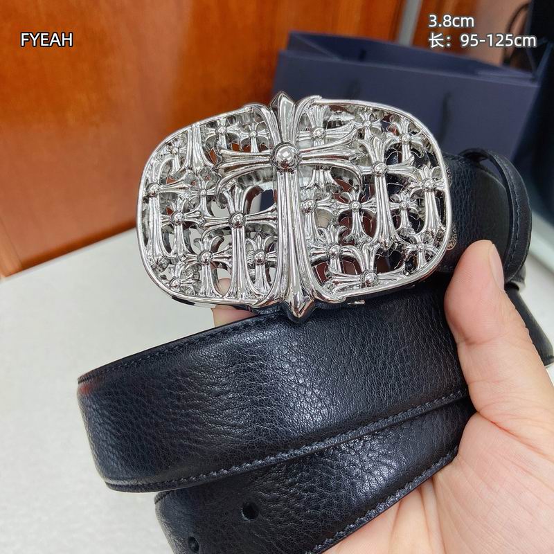 Chrome Hearts belt 38mmX95-125cm 8L47